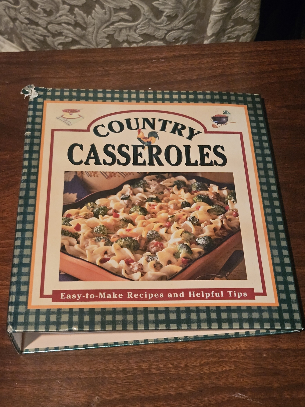 Country Casseroles Hardcover Cookbook – Easy-to-Make Recipes & Helpful Tips